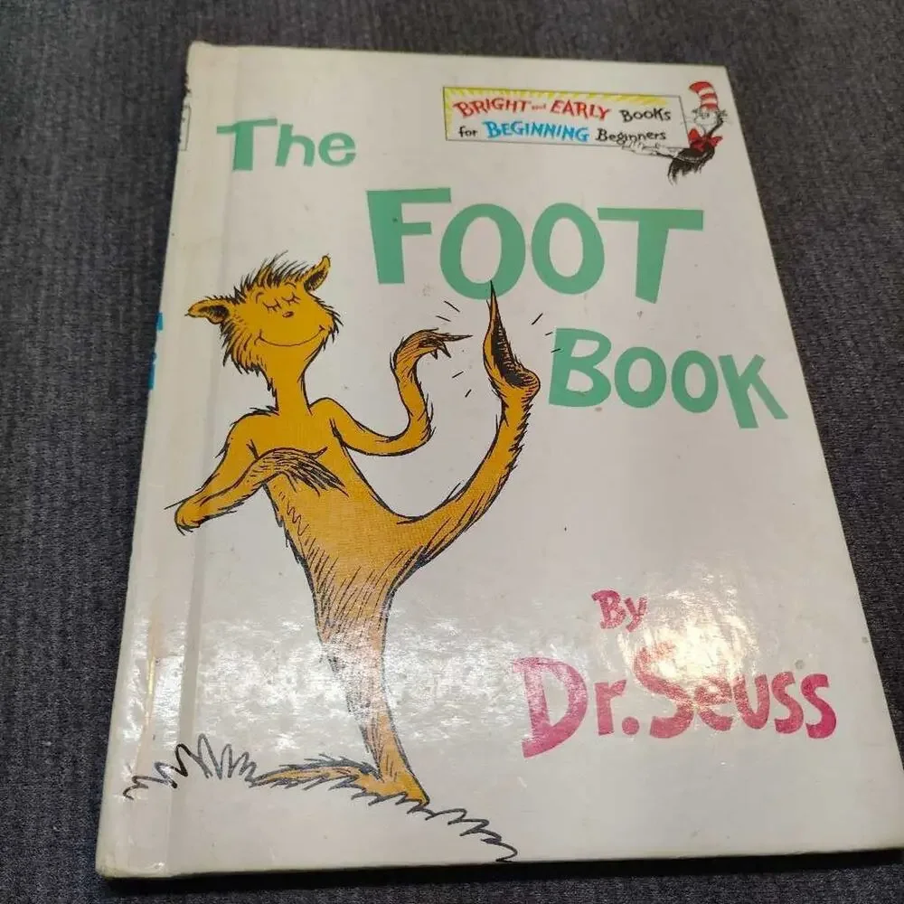 Dr Seuss Beginner Books Lot Cat in the Hat Fox in Socks Foot Book Mr Brown Moo